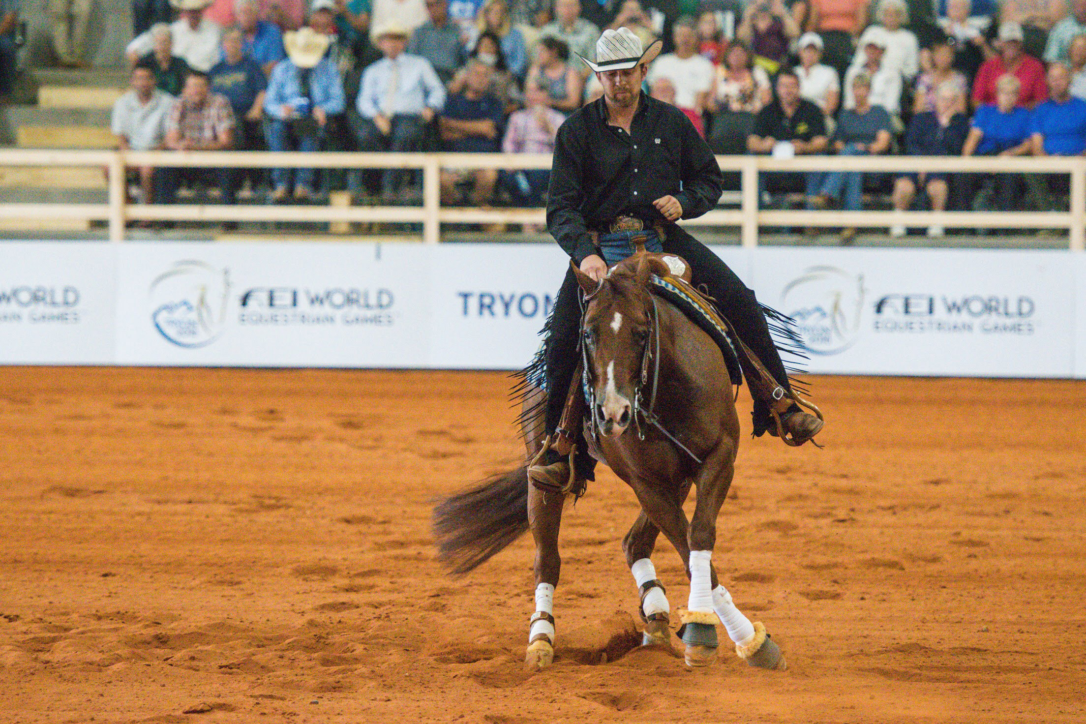 Reining Cowboys Take Centre Stage At WEG